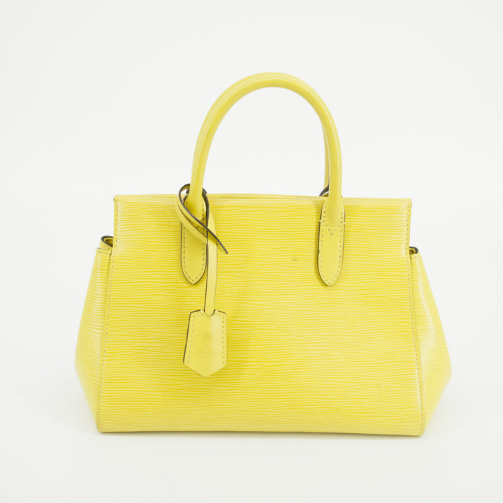 Louis Vuitton Pistache Yellow Epi Leather Marly BB Shoulder Bag #3410