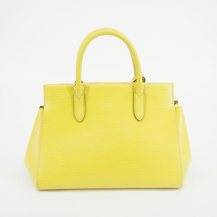 Louis Vuitton Pistache Yellow Epi Leather Marly BB Shoulder Bag #3410