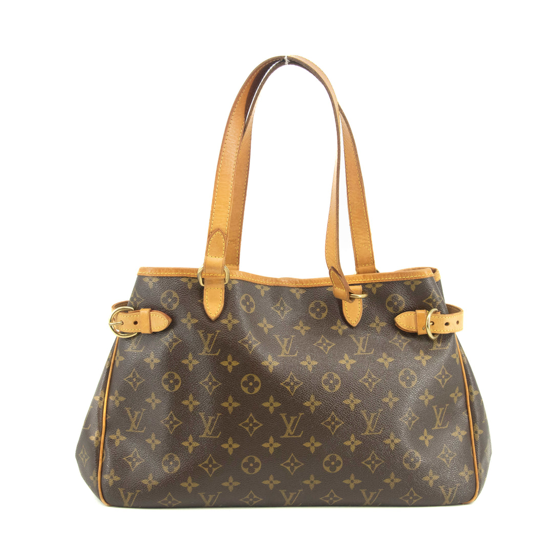Louis Vuitton Monogram Canvas Brown Batignolles Horizontal Shoulder Bag #3420