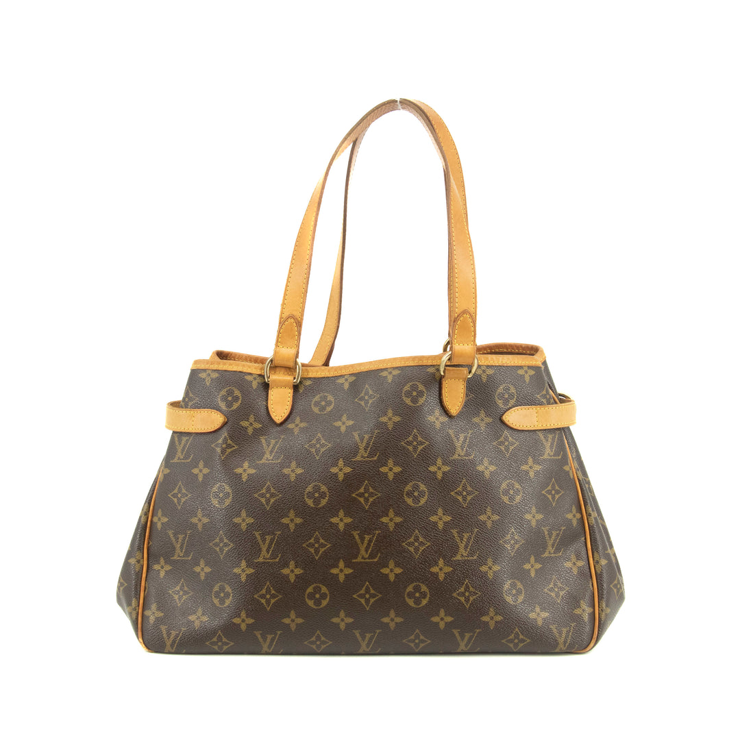 Louis Vuitton Monogram Canvas Brown Batignolles Horizontal Shoulder Bag #3420