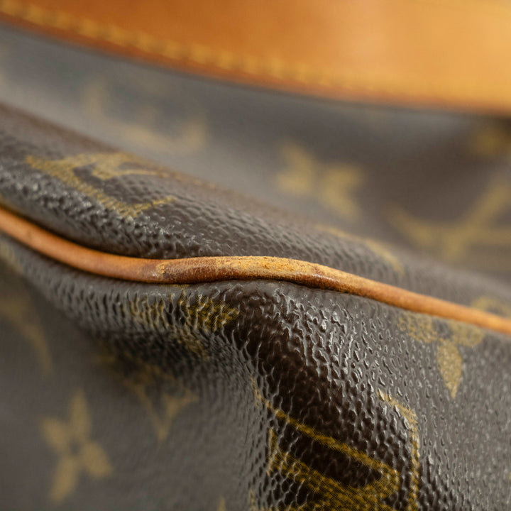 Louis Vuitton Monogram Canvas Brown Batignolles Horizontal Shoulder Bag #3420