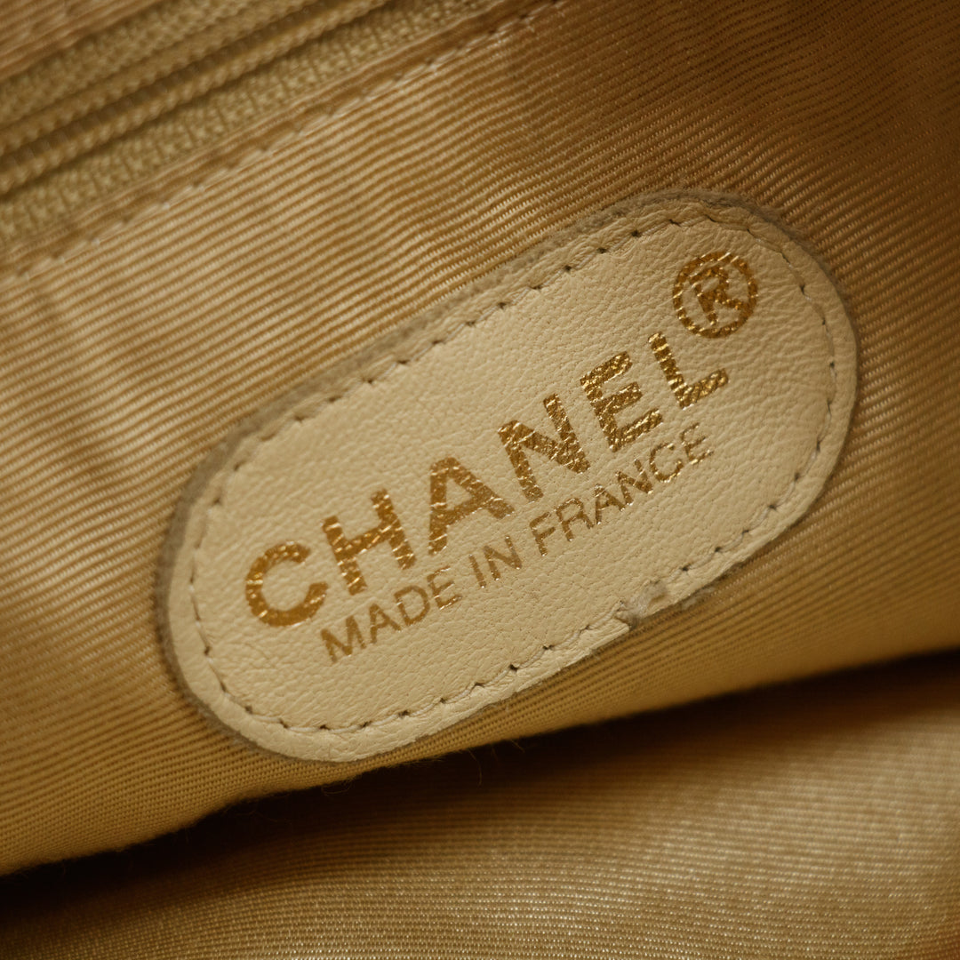Chanel Coco Mark Brown Caviar Skin CC Shoulder Bag #3454