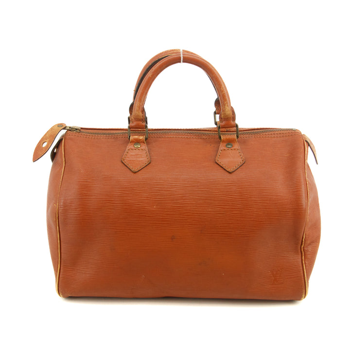 Louis Vuitton Brown Epi Speedy 30 Handbag #3458