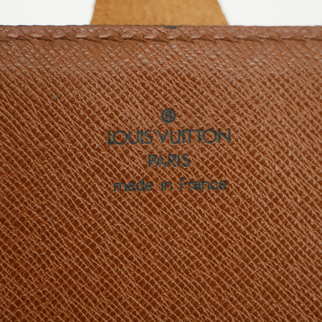 Louis Vuitton Monogram Canvas Brown Cartouchiere MM Shoulder Bag #3464