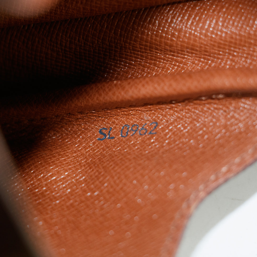 Louis Vuitton Monogram Canvas Brown Cartouchiere MM Shoulder Bag #3464