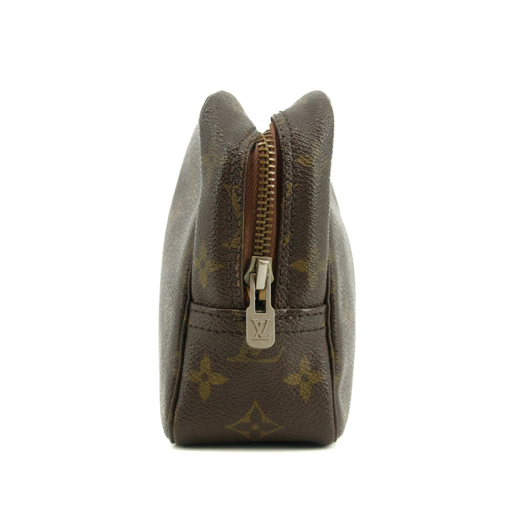 Louis Vuitton Monogram Canvas Trousse Toilette 23 Brown Pouch #3485