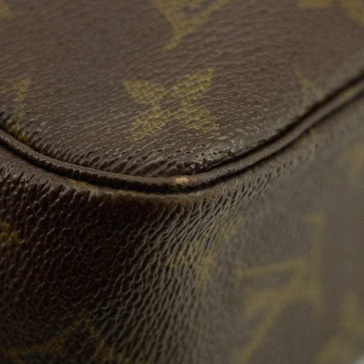 Louis Vuitton Monogram Canvas Trousse Toilette 23 Brown Pouch #3485