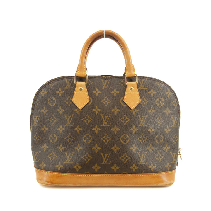 Louis Vuitton Monogram Canvas Alma PM Brown Tote Bag #3486