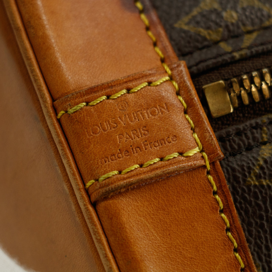 Louis Vuitton Monogram Canvas Alma PM Brown Tote Bag #3488
