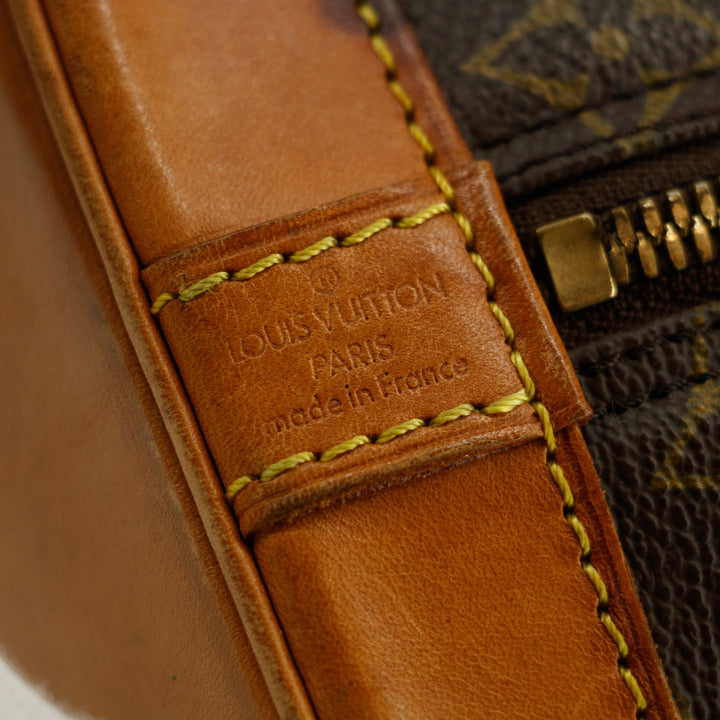 Louis Vuitton Monogram Canvas Alma PM Brown Tote Bag #3488