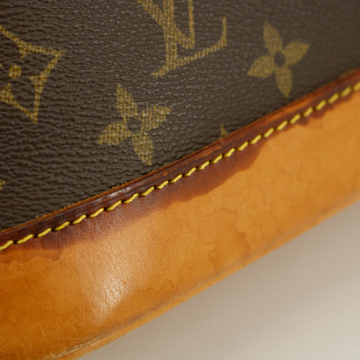 Louis Vuitton Monogram Canvas Alma PM Brown Tote Bag #3489