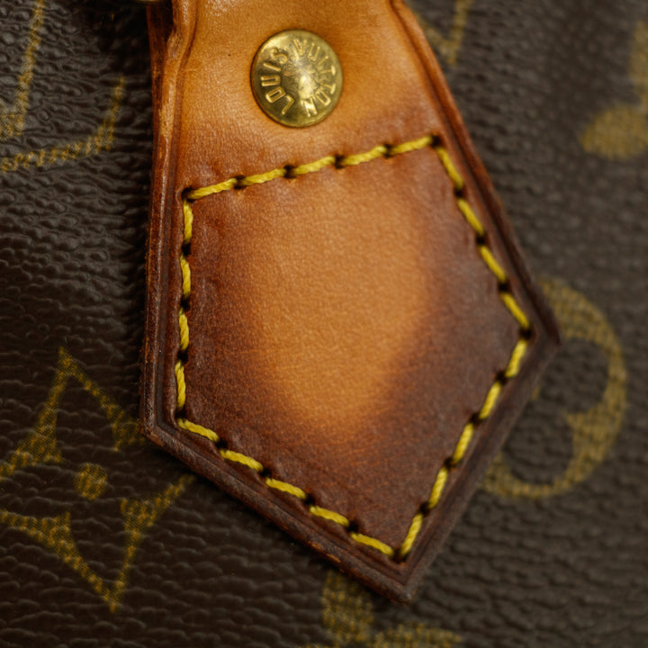 Louis Vuitton Monogram Canvas Alma PM Brown Tote Bag #3489
