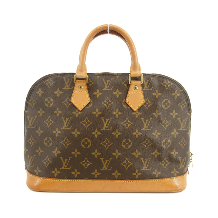 Louis Vuitton Monogram Canvas Alma PM Brown Tote Bag #3498