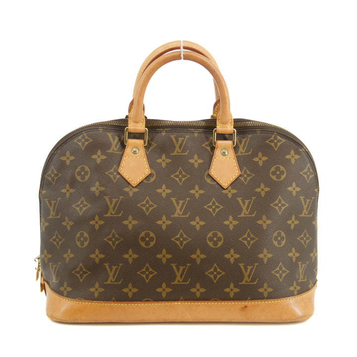 Louis Vuitton Monogram Canvas Alma PM Brown Tote Bag #3498