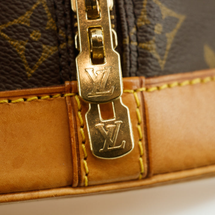 Louis Vuitton Monogram Canvas Alma PM Brown Tote Bag #3498