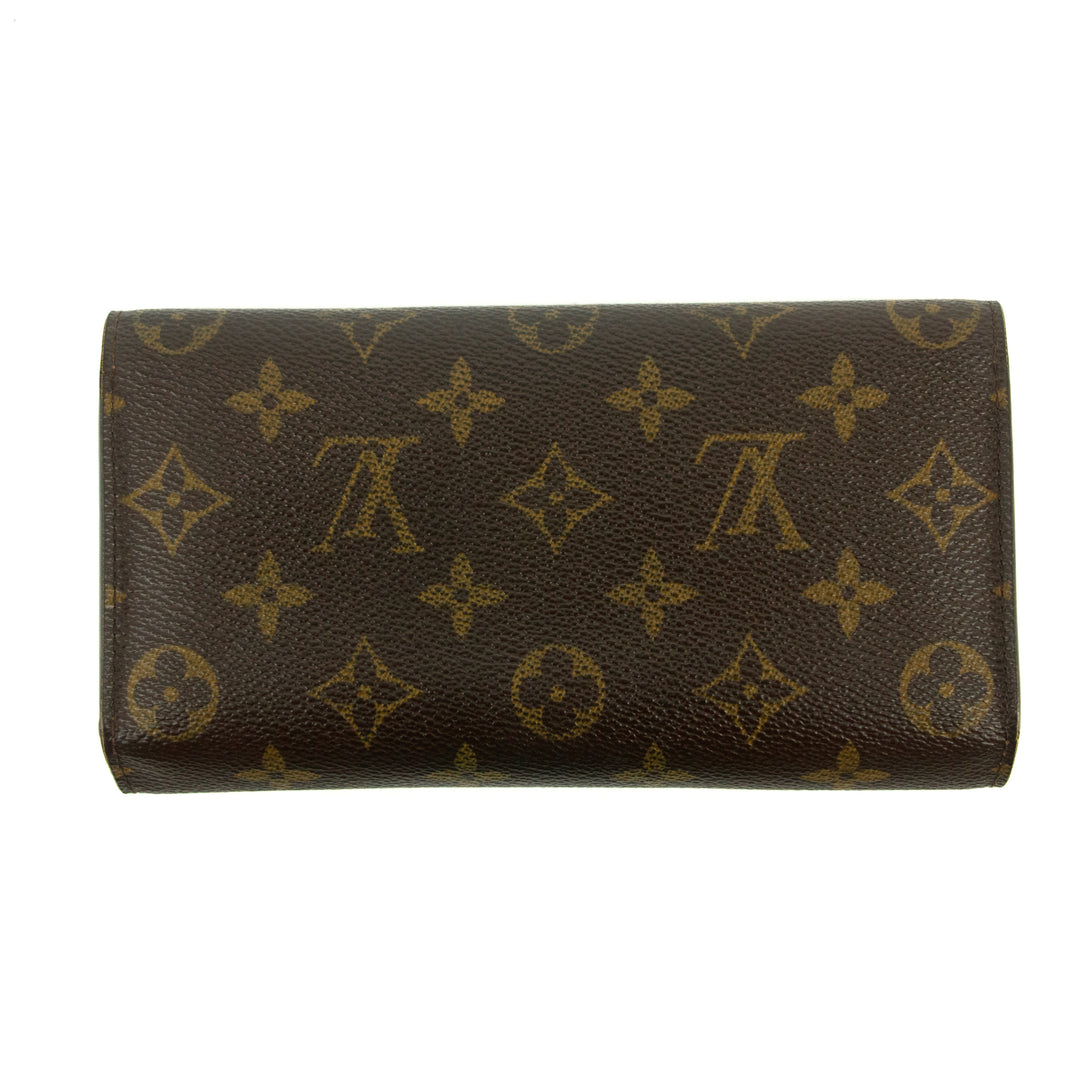 Louis Vuitton Monogram Canvas Brown International Long Wallet #3501