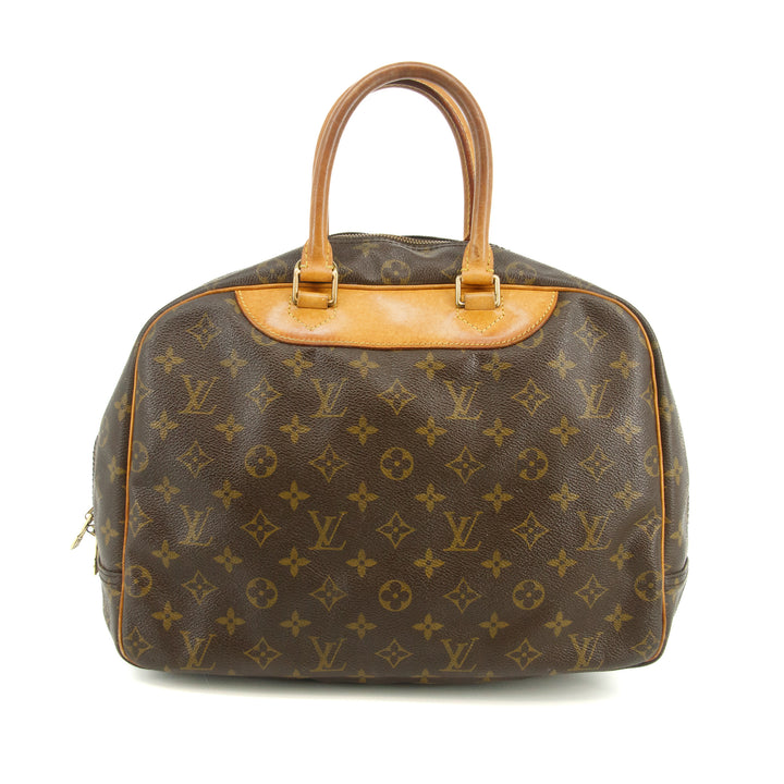 Louis Vuitton Monogram Canvas Brown Deauville Tote Bag #3506