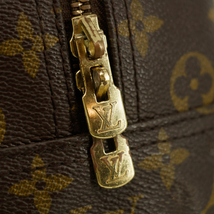 Louis Vuitton Monogram Canvas Brown Deauville Tote Bag #3506