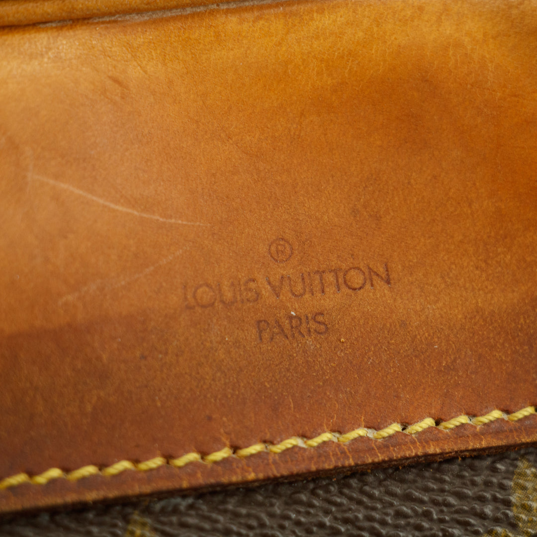 Louis Vuitton Monogram Canvas Brown Deauville Tote Bag #3506