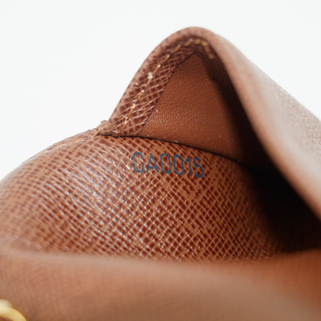 Louis Vuitton Monogram Canvas Brown Agenda PM Wallet  #3524
