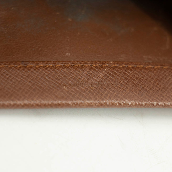 Louis Vuitton Monogram Canvas Brown Coin Case Wallet #3535