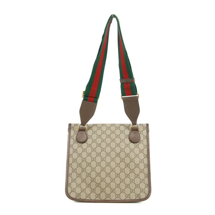 Gucci GG Canvas Coated Beige Supreme Neo Messenger Bag #3537
