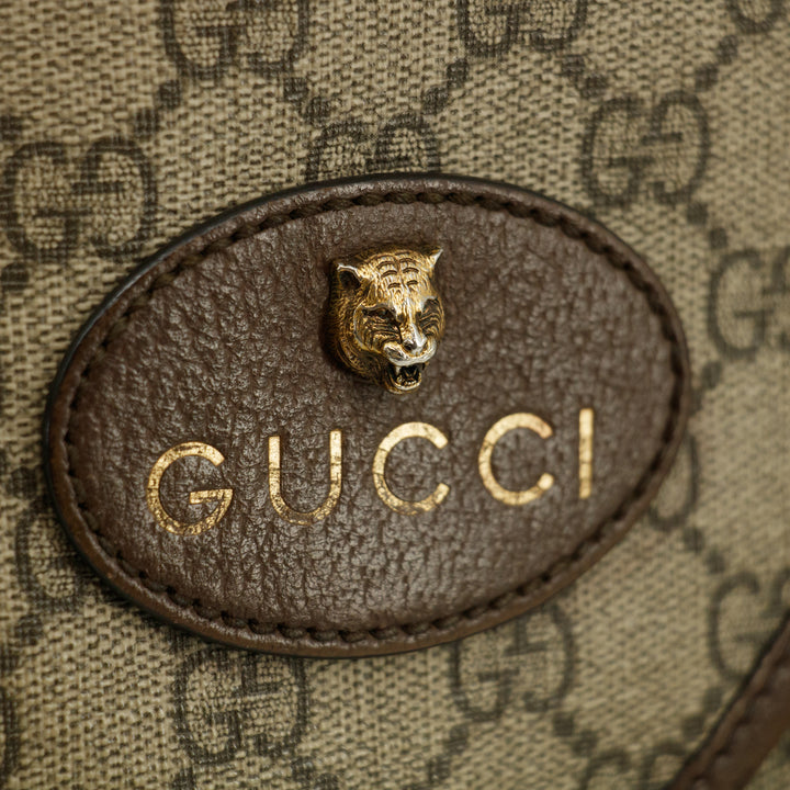 Gucci GG Canvas Coated Beige Supreme Neo Messenger Bag #3537