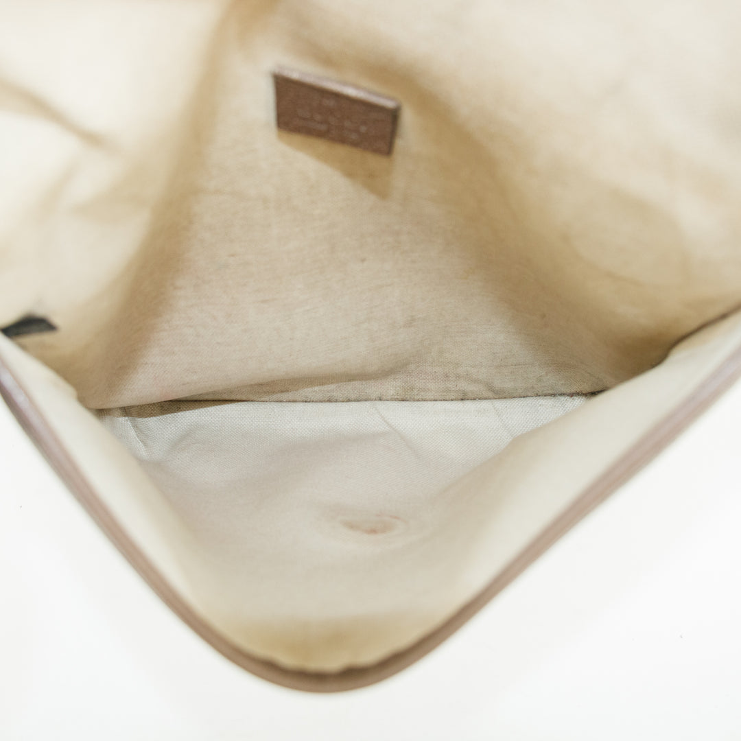 Gucci GG Canvas Coated Beige Supreme Neo Messenger Bag #3537