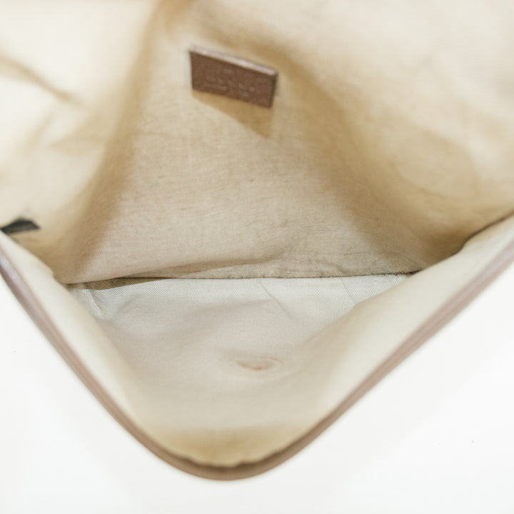 Gucci GG Canvas Coated Beige Supreme Neo Messenger Bag #3537