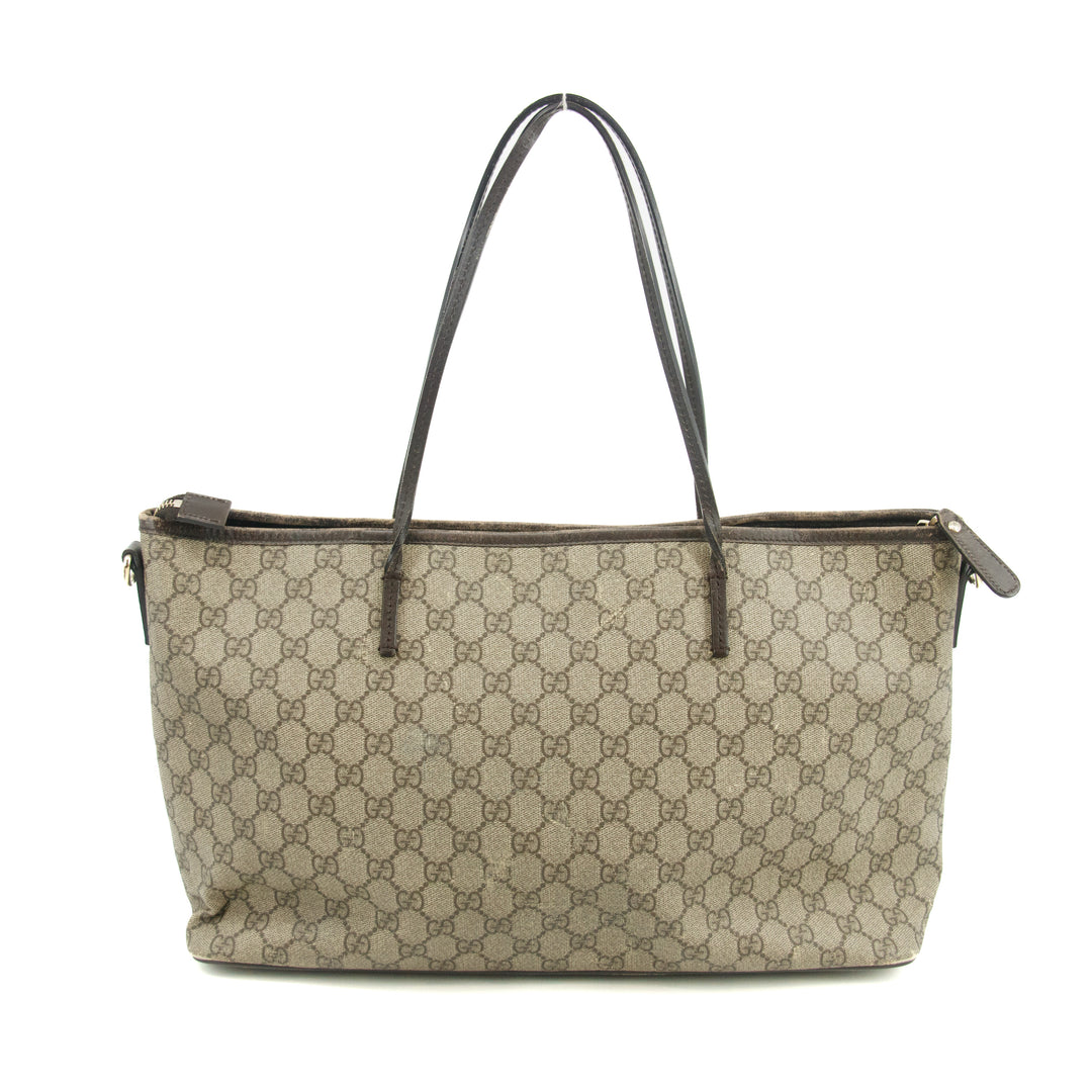 Gucci GG Canvas Coated Supreme Beige 2Way Shoulder Bag #3581