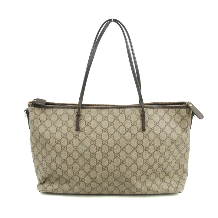 Gucci GG Canvas Coated Supreme Beige 2Way Shoulder Bag #3581