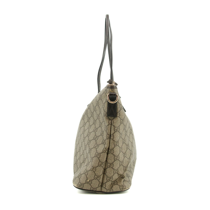 Gucci GG Canvas Coated Supreme Beige 2Way Shoulder Bag #3581