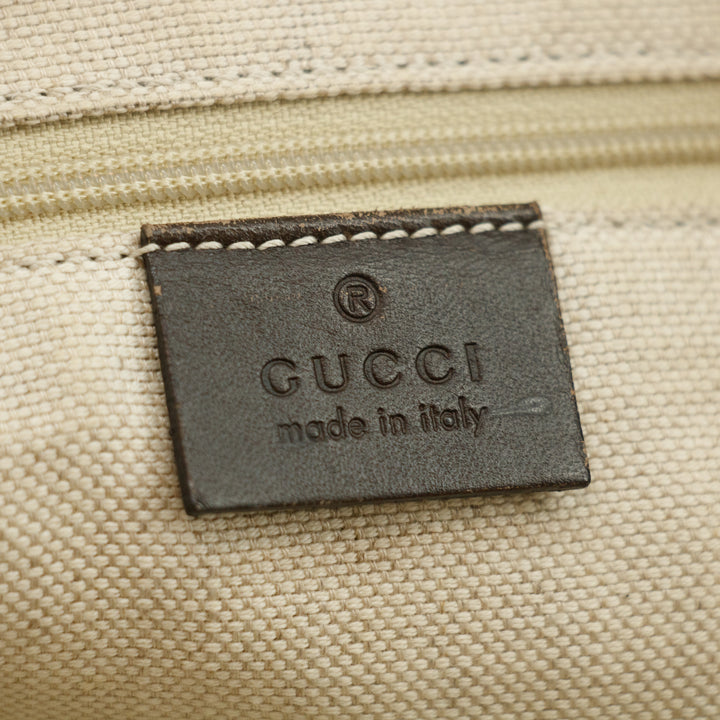 Gucci GG Canvas Coated Supreme Beige 2Way Shoulder Bag #3581
