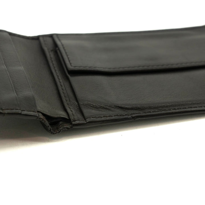 Gucci Sima GG Black Leather Mens Bifold Wallet #3582