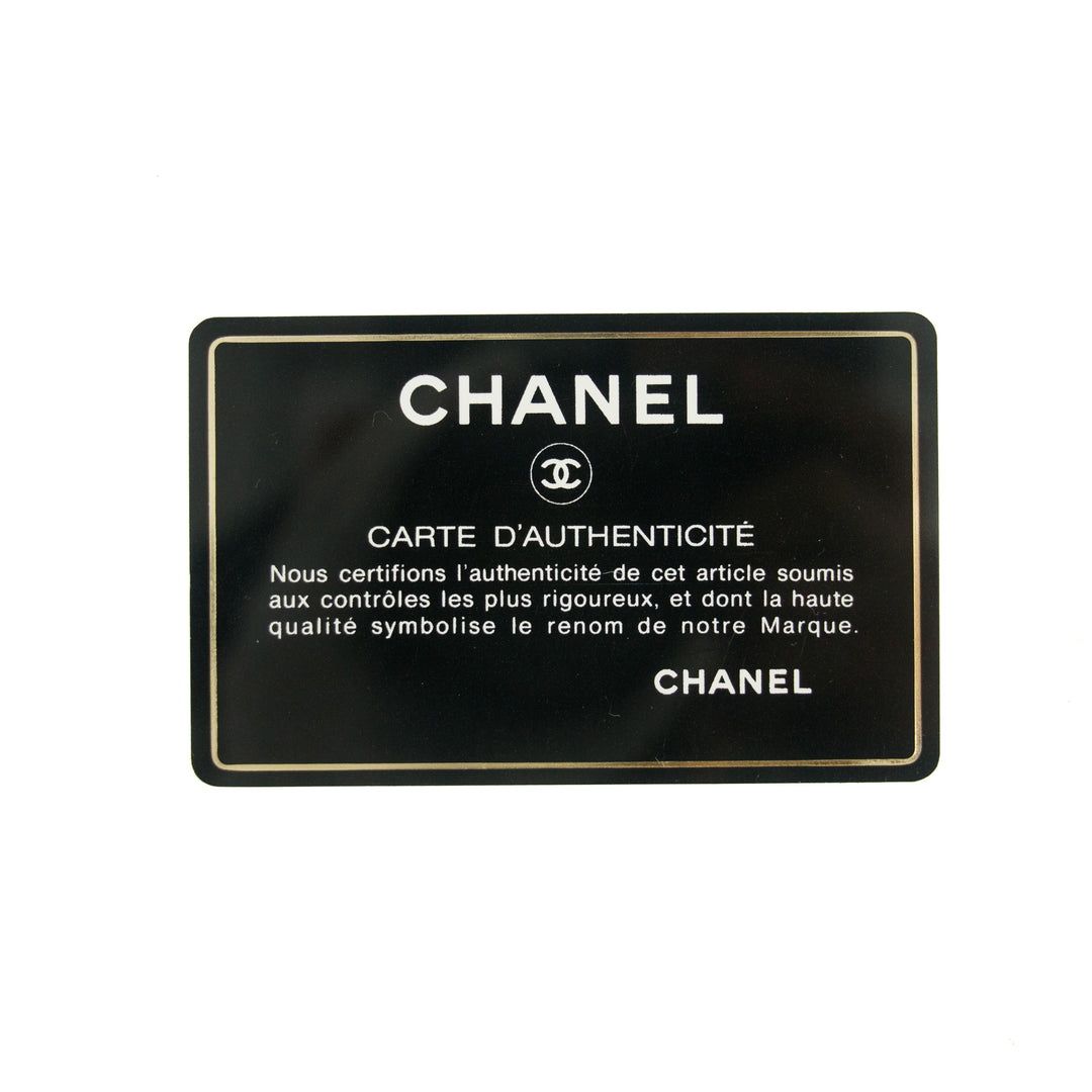 Chanel Quilted CC Lambskin GHW CC Shoulder Bag Black #3638