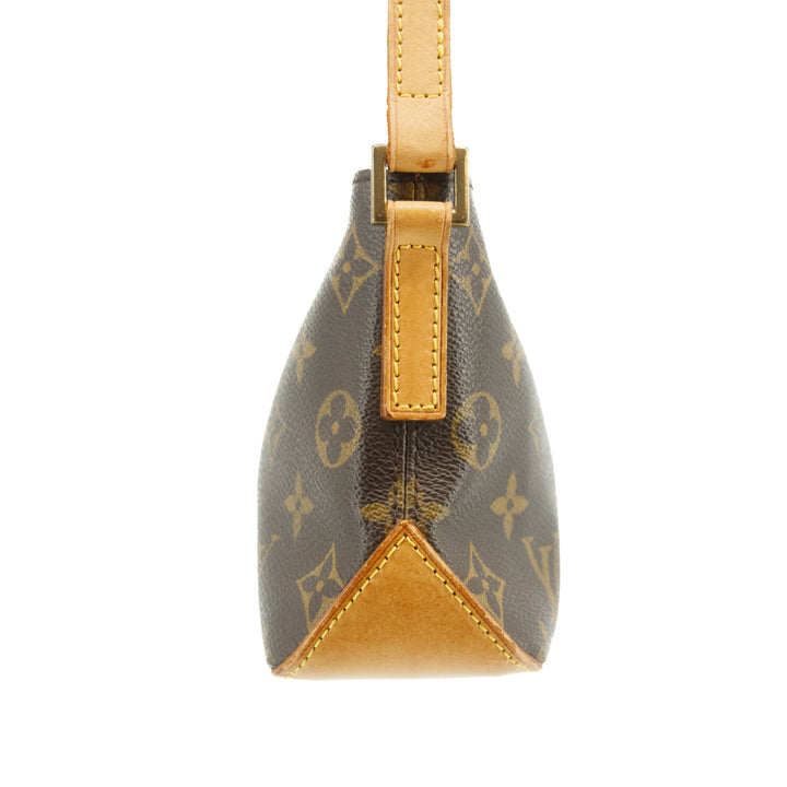Louis Vuitton Monogram Canvas Brown Trotter Shoulder Bag #3643