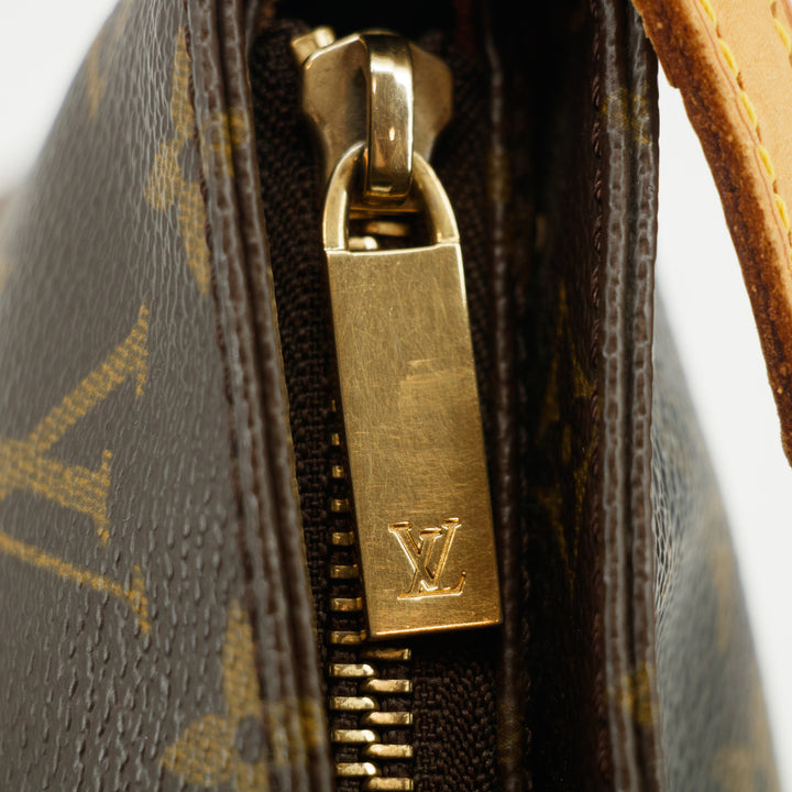 Louis Vuitton Monogram Canvas Brown Trotter Shoulder Bag #3643