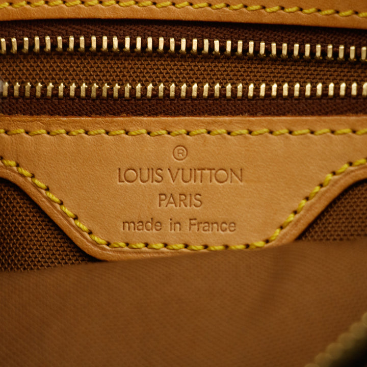 Louis Vuitton Monogram Canvas Brown Trotter Shoulder Bag #3643