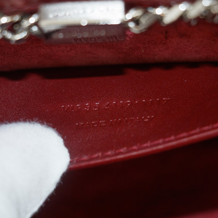 Saint Laurent YSL Kate Red Chain Shoulder Bag #3658