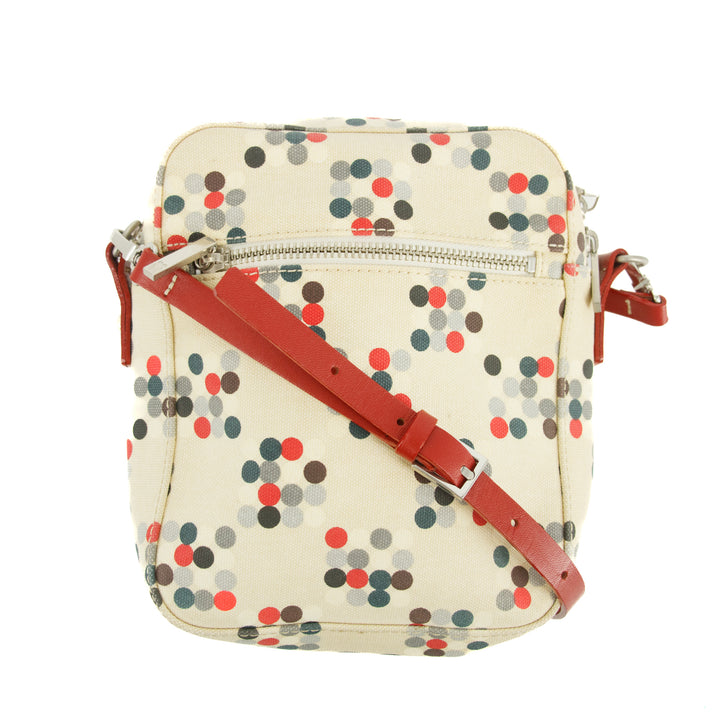 Burberry Canvas Polka Dot Beige Mini Camera Shoulder Bag #3660
