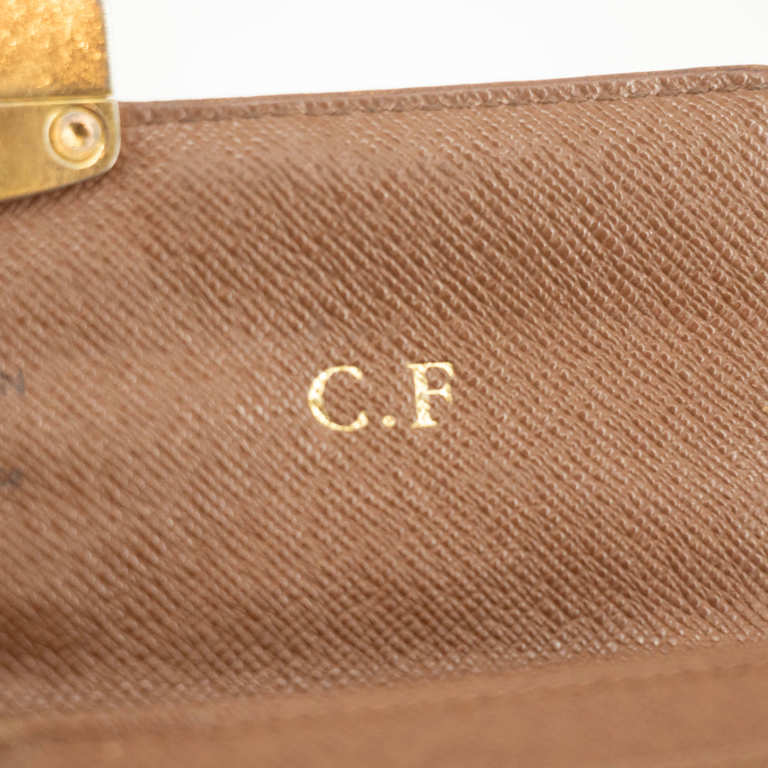 Louis Vuitton Monogram Canvas Etolie Sarah Long Wallet #3689