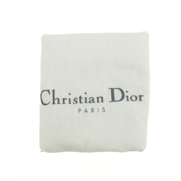 Christian Dior Classic Oblique Trotter Blue Canvas Saddle Bag #3707
