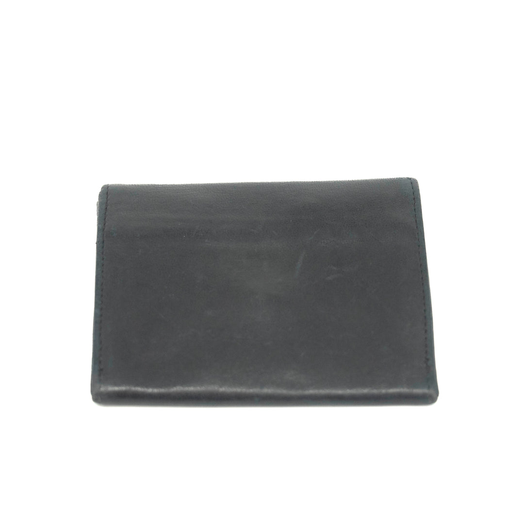 Chanel Lambskin Black Compact Case #3721