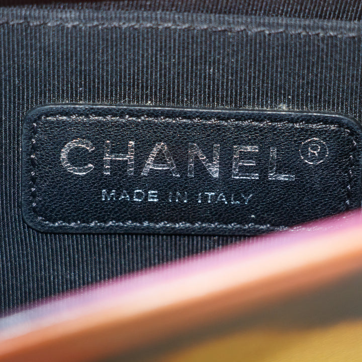 Chanel Flower Power Boy Tie Dye Lambskin Shoulder Bag 20 Series #3760