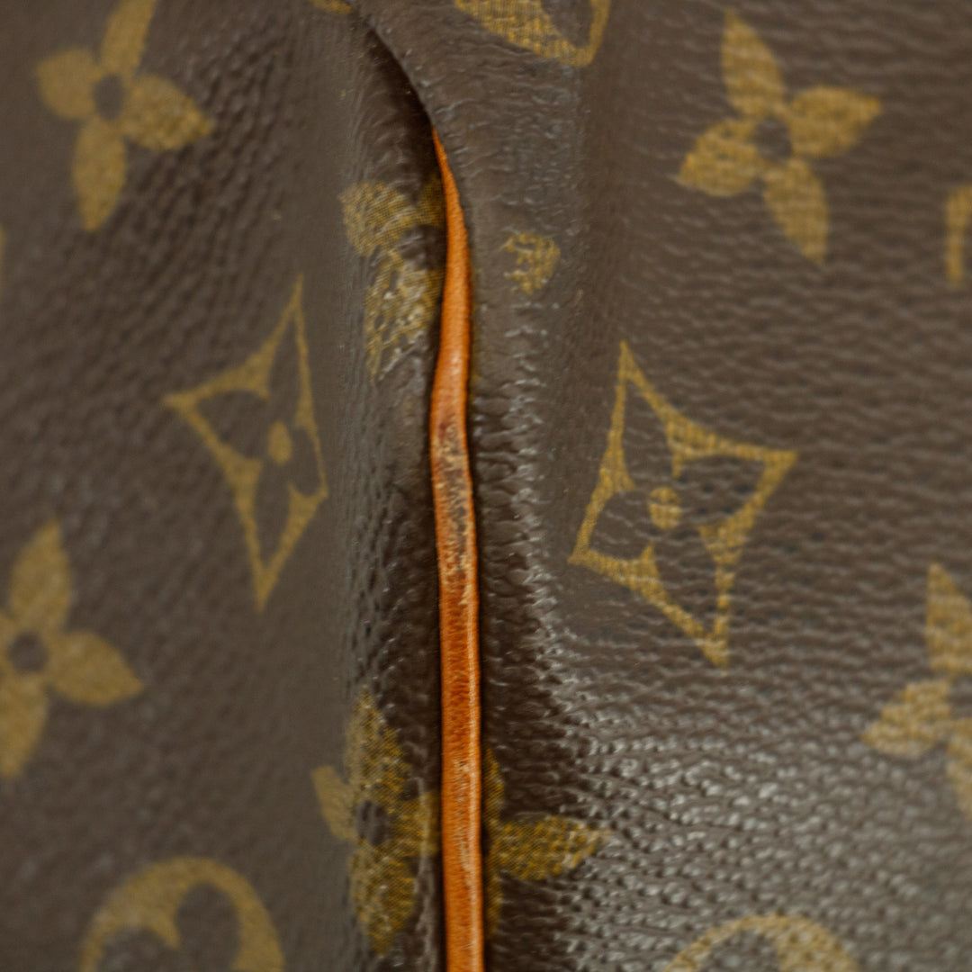 Louis Vuitton Monogram Canvas Brown Keepall 50 Boston Bag #3776