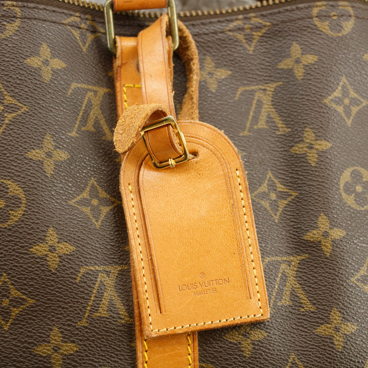 Louis Vuitton Monogram Canvas Brown Keepall 50 Boston Bag #3776