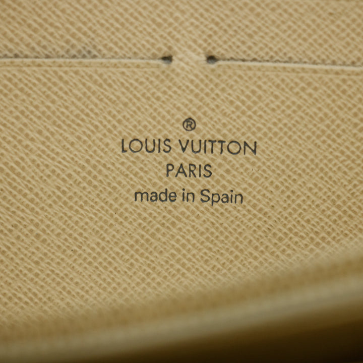 Louis Vuitton Damier Azur Zippy Long Wallet #3814