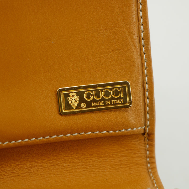 Gucci Vintage Micro GG PVC Beige Wallet #3819