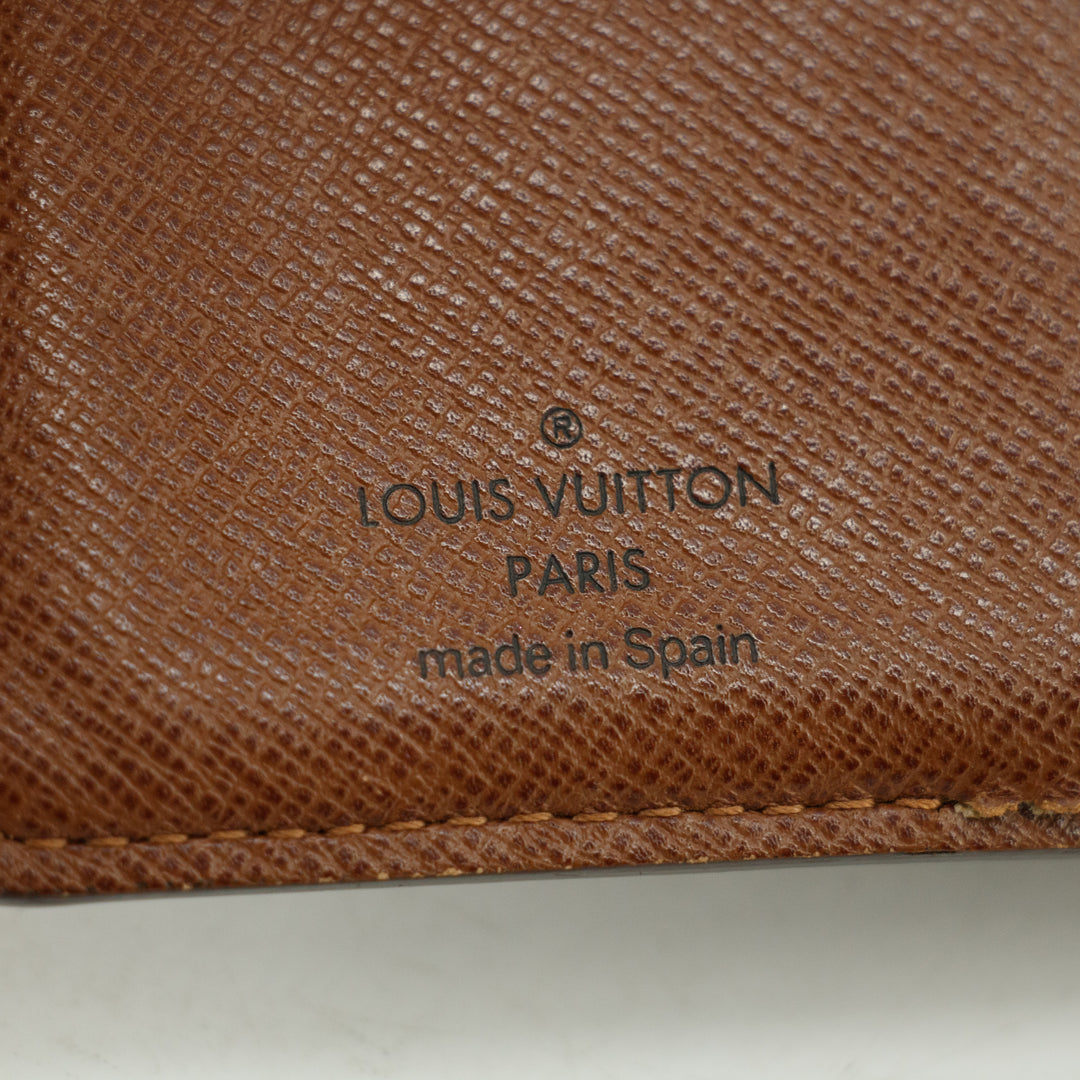 Louis Vuitton Monogram Canvas Kisslock Wallet #3826