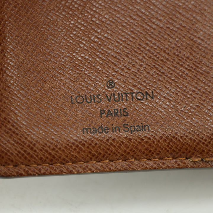 Louis Vuitton Monogram Canvas Kisslock Wallet #3826